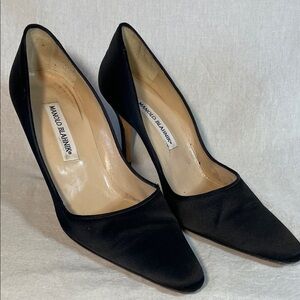 Manolo Blahnik Classic Black Heels